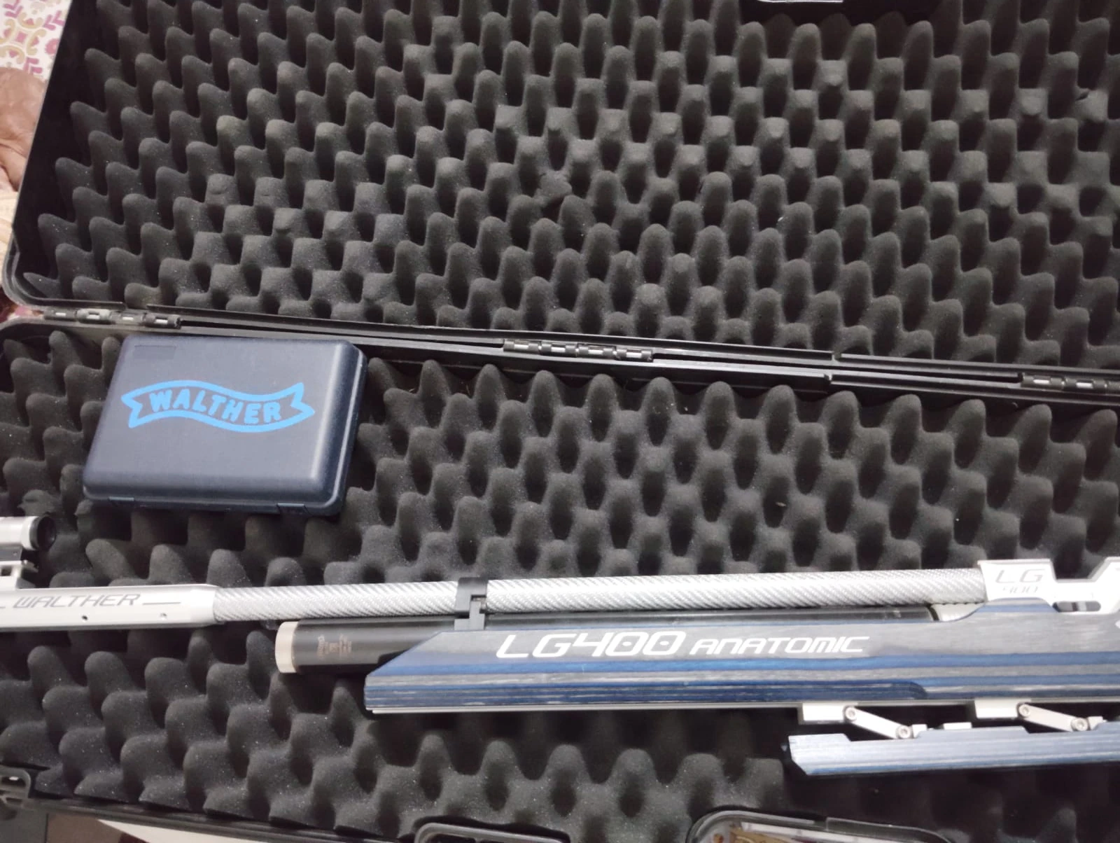 2022 Walther LG400 Anatomic Match Air Rifle (Mechanical Trigger) - view angle 2